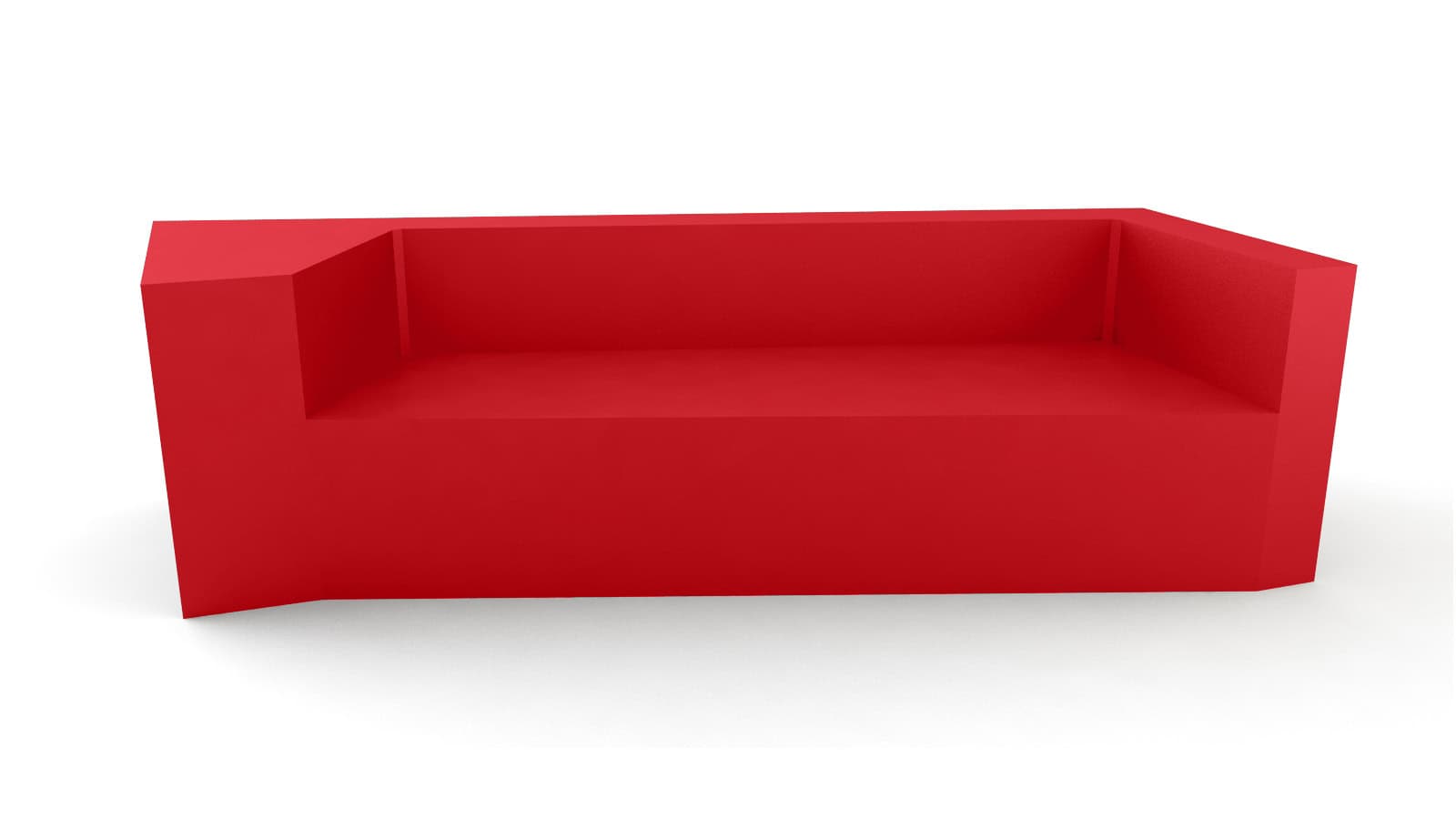 Red Dai Sofa model 03 by Kazuko Okamoto