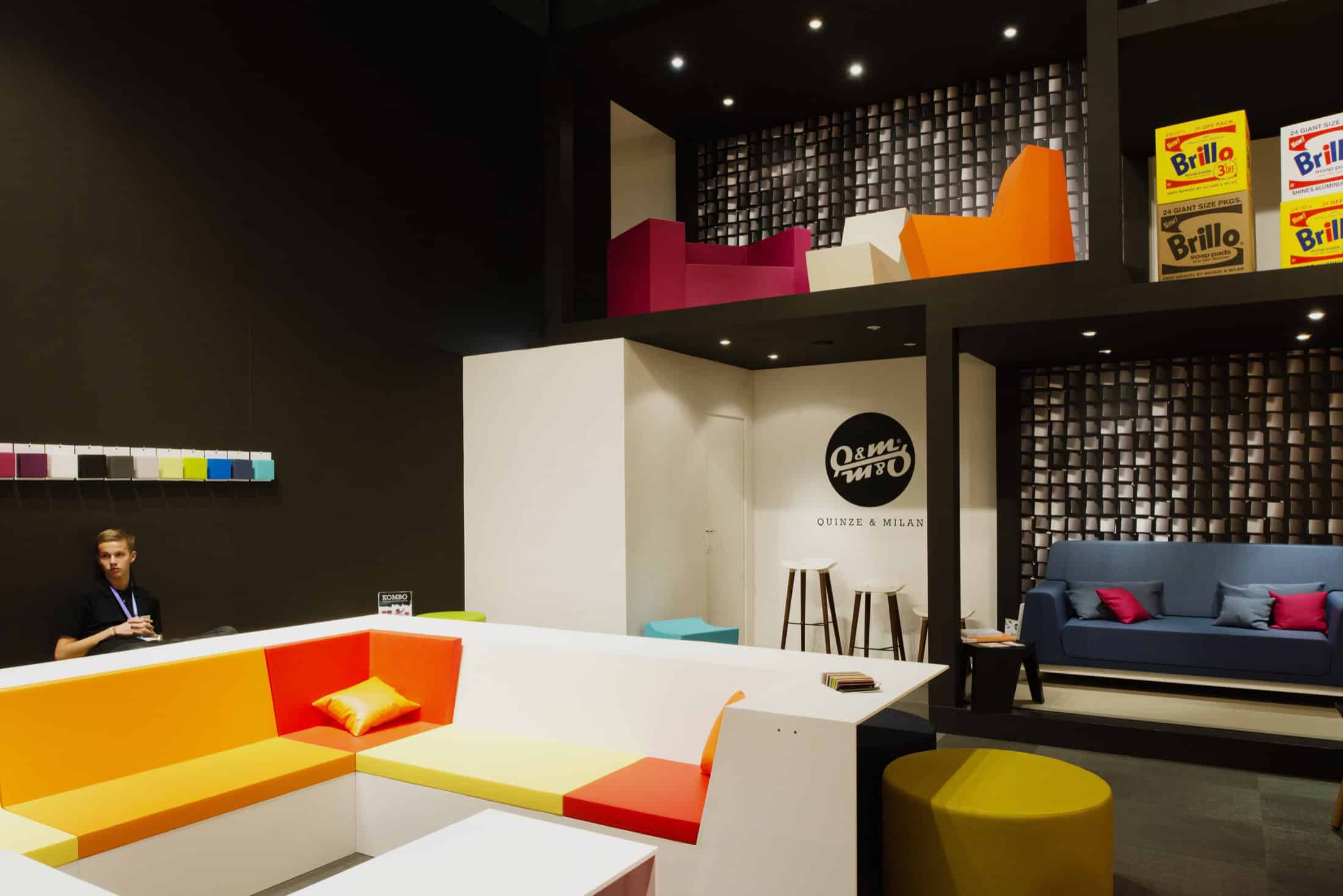 DOK installation at the Quinze & Milan fair stand