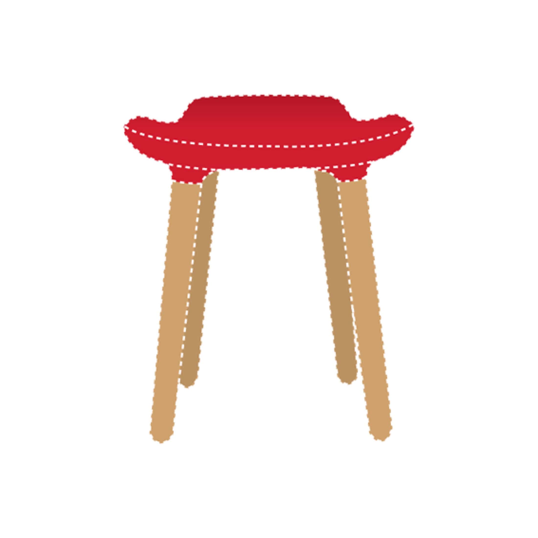 Pilot Stool by Patrick Rampelotto and Fritz Pernkopf for Quinze & Milan