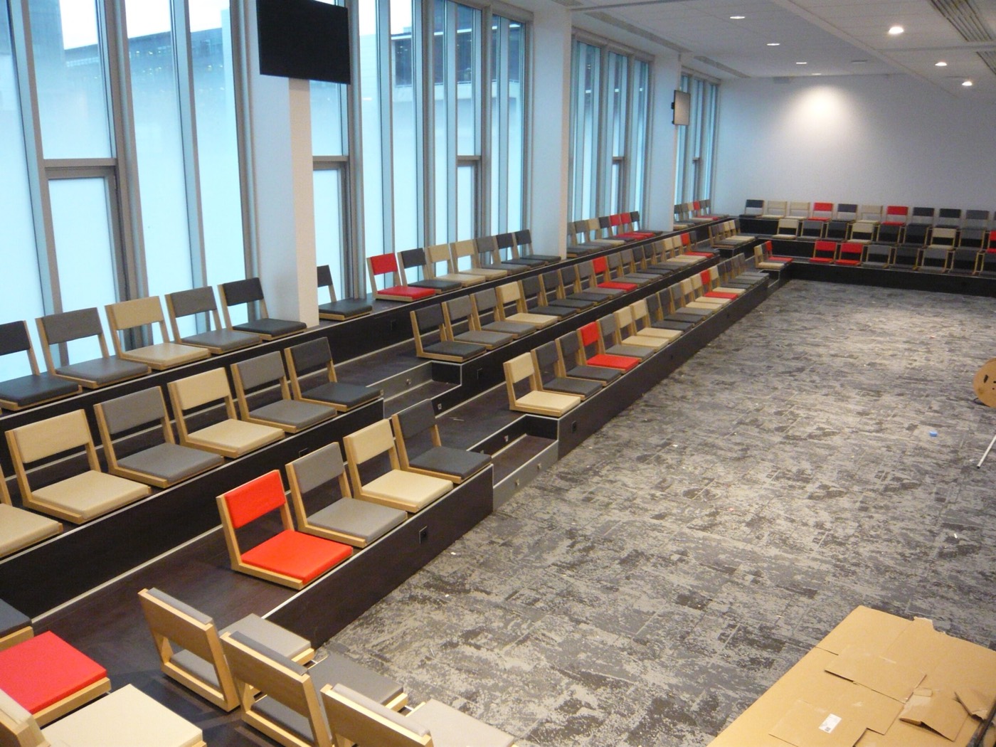Room 26 amphitheatre seating