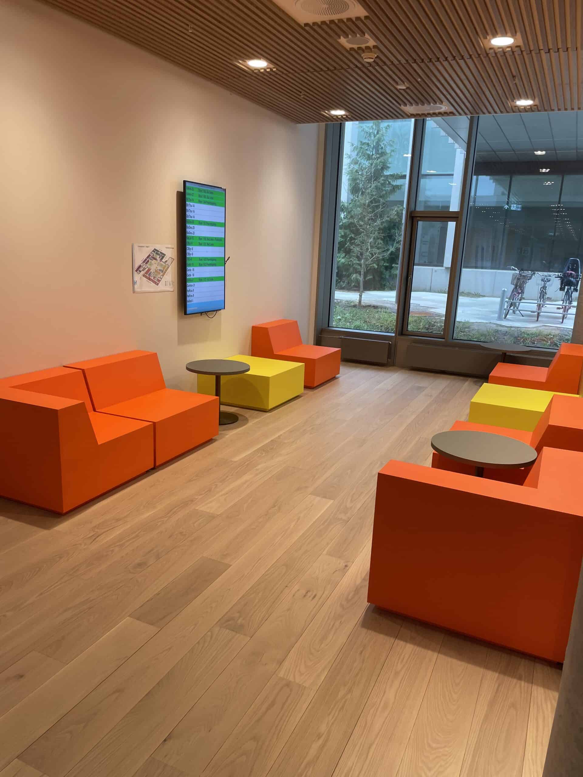RPBW lounge seating at Diabetes Centre Denmark