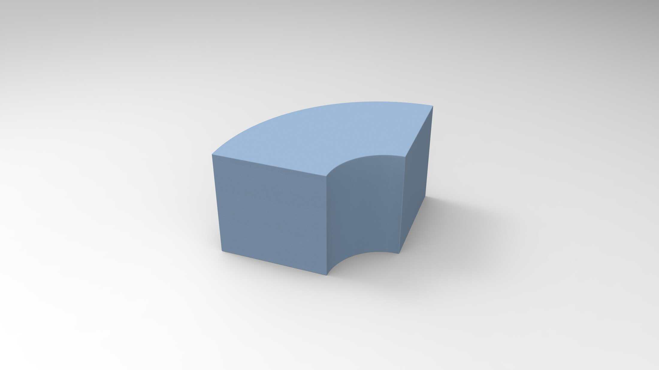 Shapes & Curves Curve 90 seating element