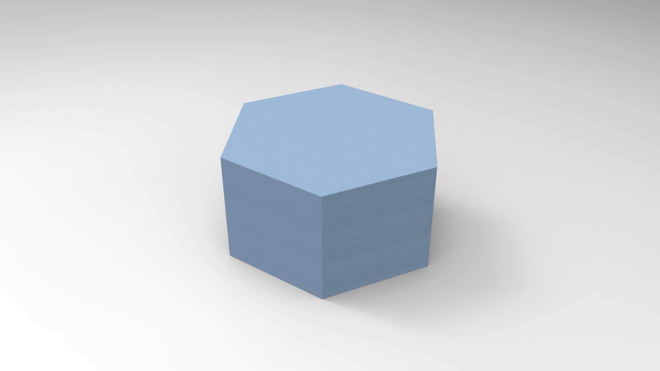 Shapes & Curves Hexagon seating element