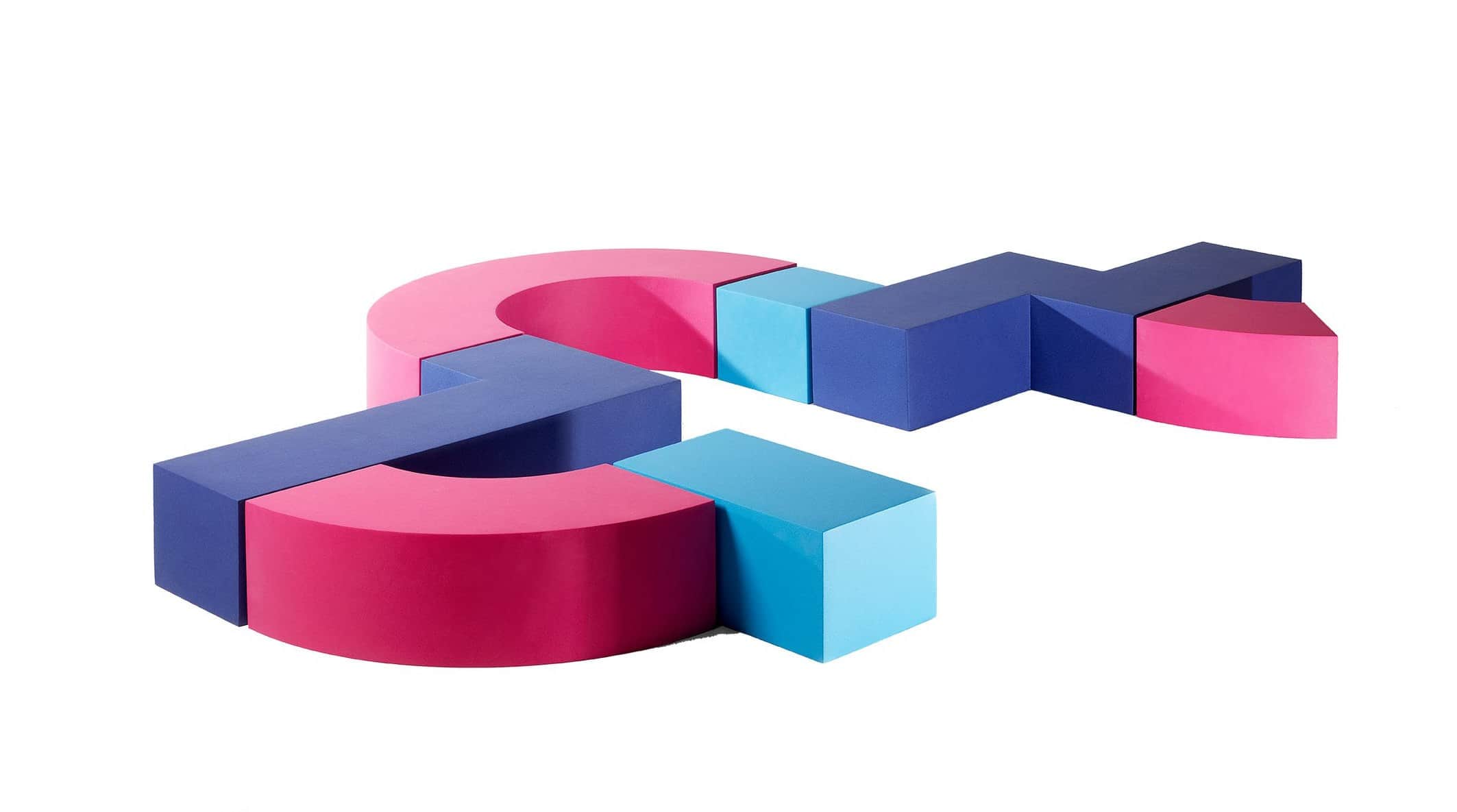 Mixed Shapes and Curves seating configuration