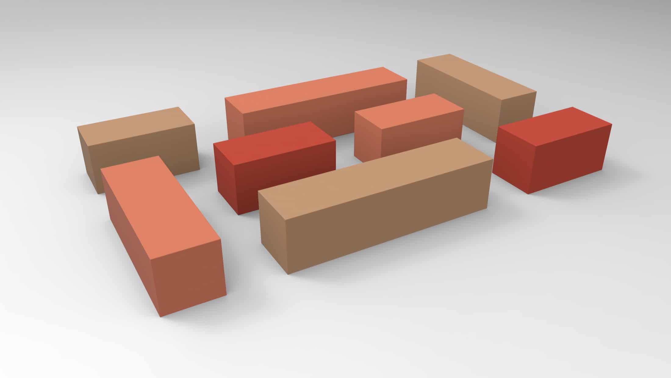Straight seating configuration by Quinze & Milan