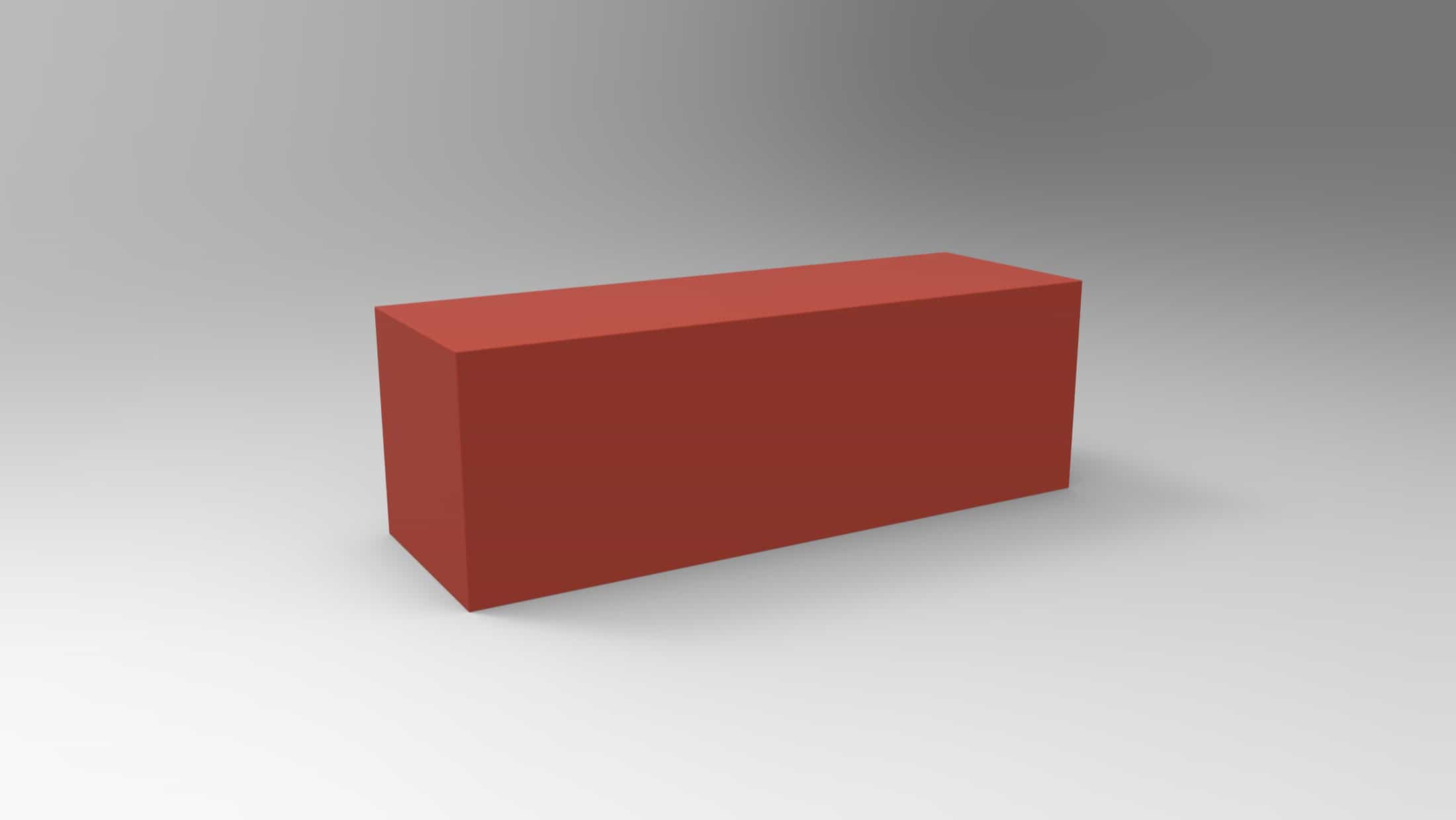 Straight 02 upholstered bench by Quinze & Milan