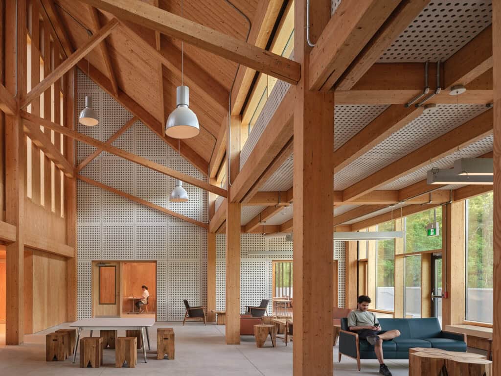 Quinze & Milan projectinrichting in Koffler Scientific Reserve, King City, Ontario, Canada