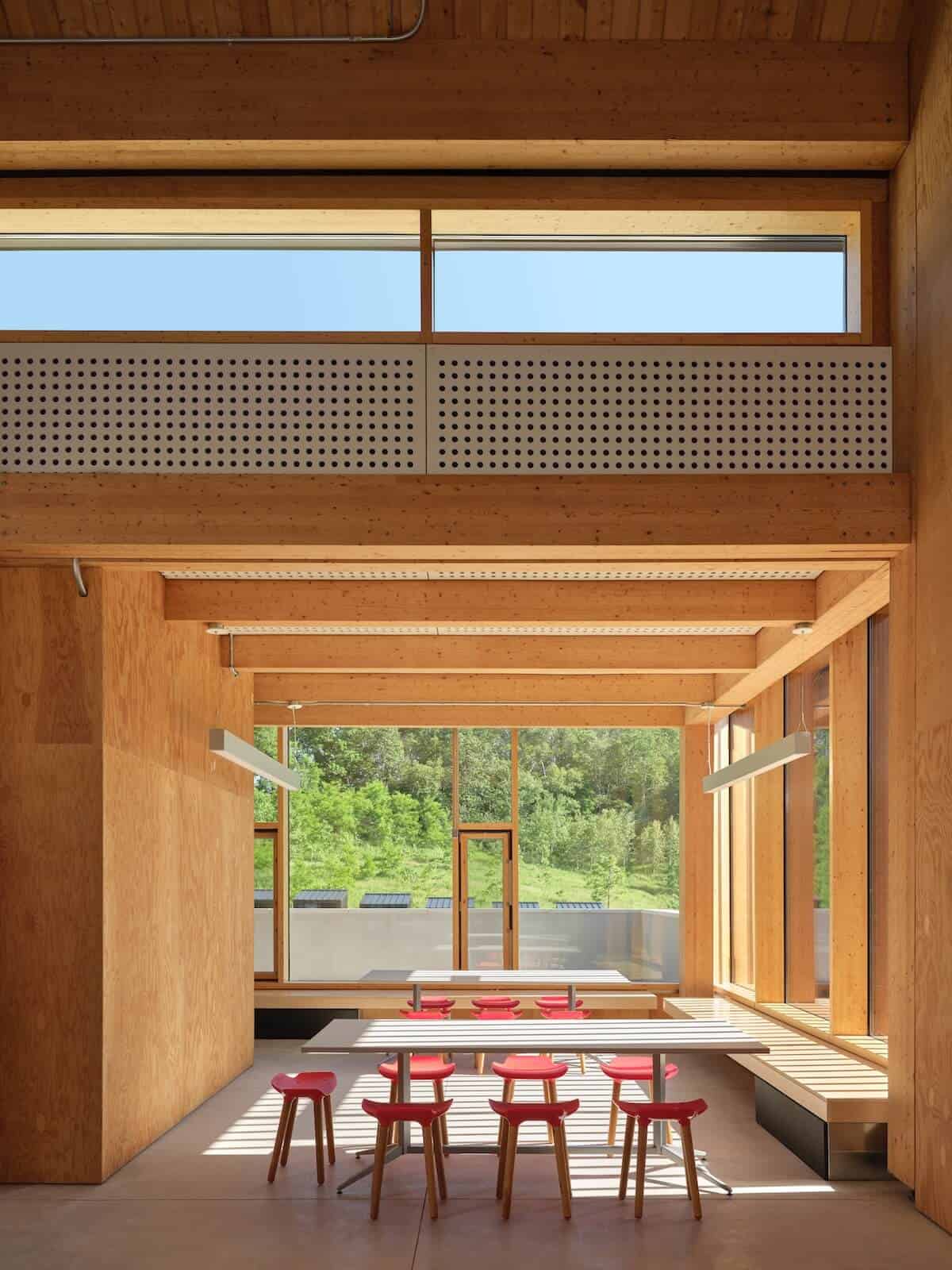 Quinze & Milan projectinrichting in Koffler Scientific Reserve, King City, Ontario, Canada