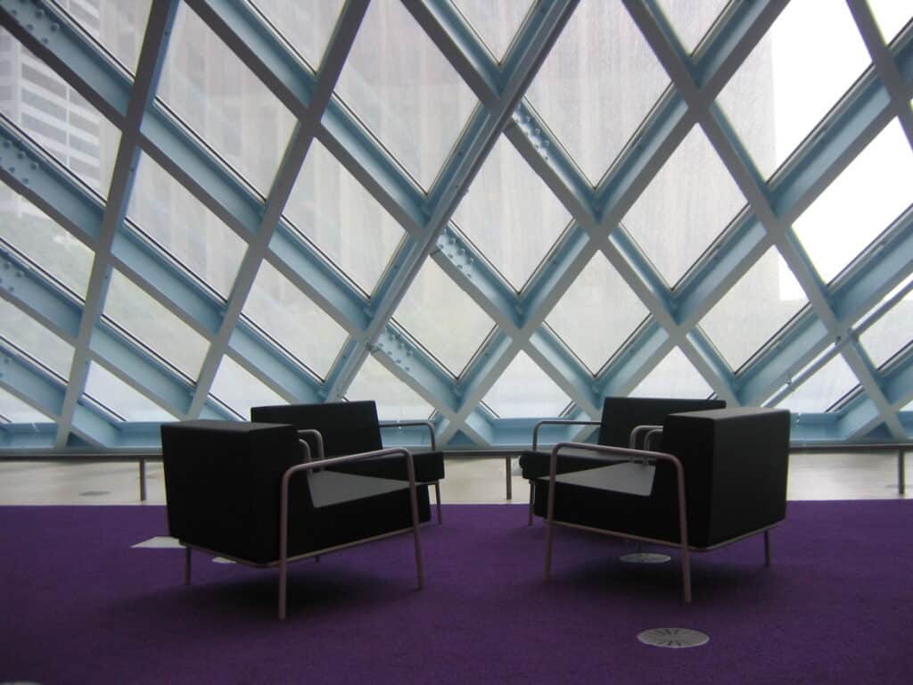 Quinze & Milan projectinrichting in Seattle Public Library, Seattle, Washington, United States
