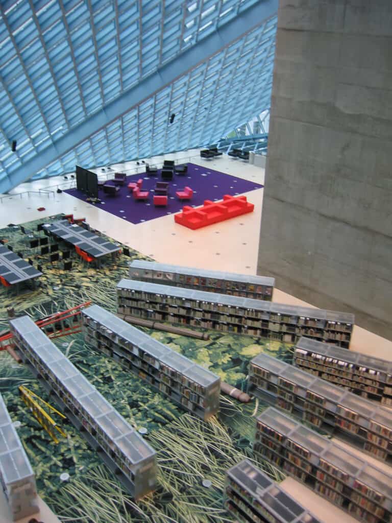 Quinze & Milan projectinrichting in Seattle Public Library, Seattle, Washington, United States