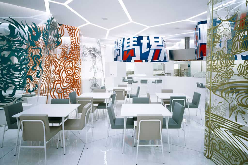 Quinze & Milan projectinrichting in AnAn Restaurant – Autostadt, Wolfsburg, Germany