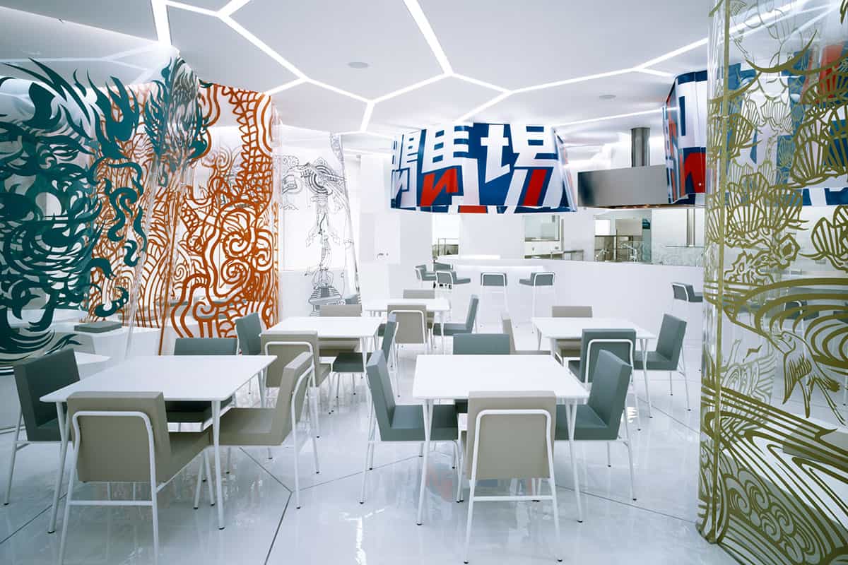 Quinze & Milan projectinrichting in AnAn Restaurant – Autostadt, Wolfsburg, Germany