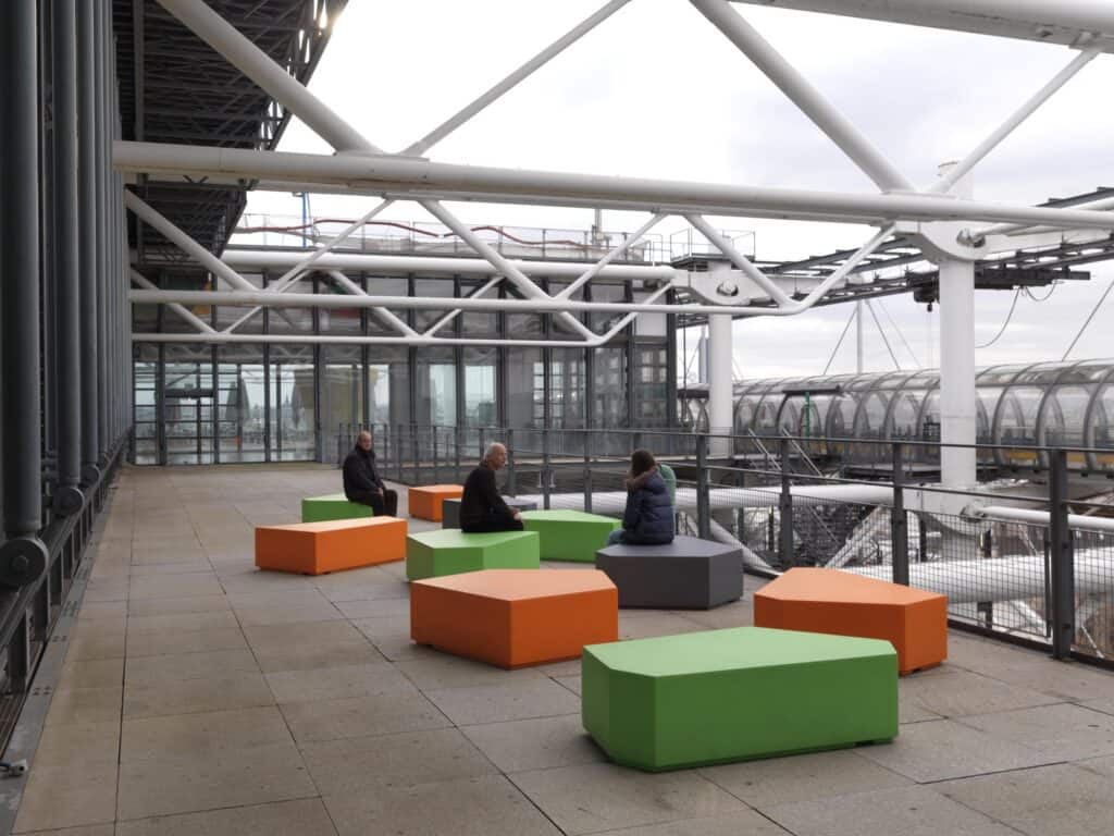 Quinze & Milan projectinrichting in Centre Pompidou Paris, Paris, France
