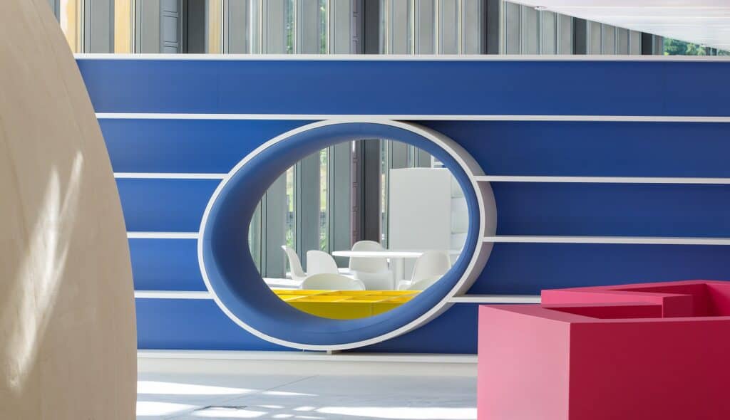 Quinze & Milan projectinrichting in Pontivy Media Library, Pontivy, France