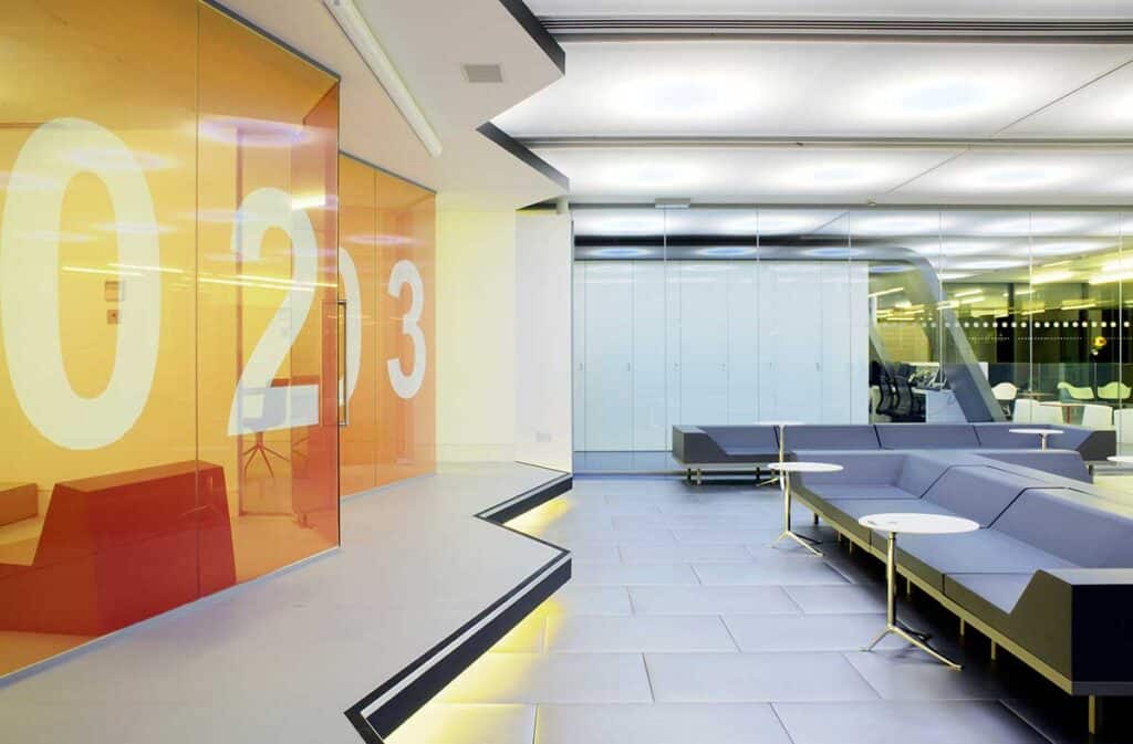 Quinze & Milan projectinrichting in Red Bull HQ London, London, United Kingdom