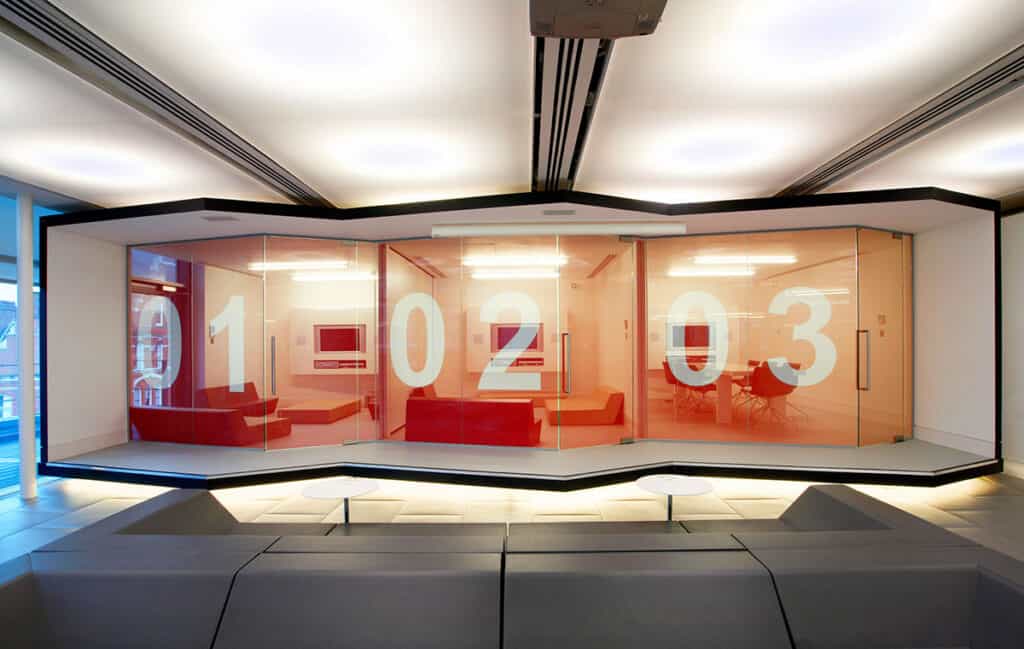 Quinze & Milan projectinrichting in Red Bull HQ London, London, United Kingdom